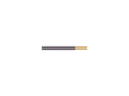 A03VH-F (MZSL) 300/300V    2 x    0,75 mm2 - fehér, PVC szig., sodrott réz erű, zsinór vezeték