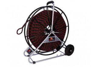 Runpotec 101200 - PE behúzókötél acél csévélődobbal 12mm 150m