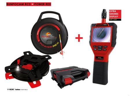 Runpotec 101380 - Elektromos kábelbehúzó csörlő CW800 E trolival