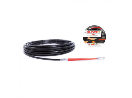 Runpotec 300430 - RUNPO 1 műa. behúzó Runpoglider fejjel Hossz: 30 m, Átm: 4,0mm