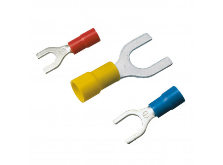 GPH 811105 - RF-M5 - piros, Szigetelt szemes saru (galvanizált, PVC/PA)