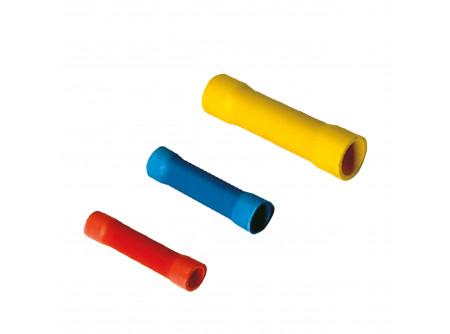 GPH 821101 - PL 2,5 - kék, Szigetelt toldóhüvely (galvanizált, PVC)