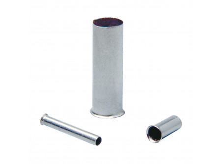 GPH 850125 - DN 2,5-18, Szigeteletlen érvéghüvely (galvanizált, DIN46228)