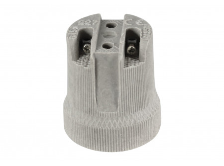 COMMEL Porcelán E27 foglalat, 250 V, 4A, T400; (cikksz.: 016-131)