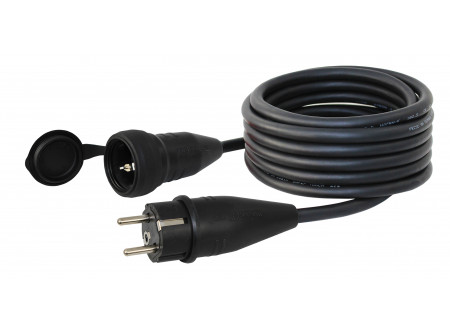 COMMEL Hosszabbító kábel 2P+F aljzat és dugvilla, 16A 250V  3500 W IP44; H05RR-F 3G2,5 / 20m (cik