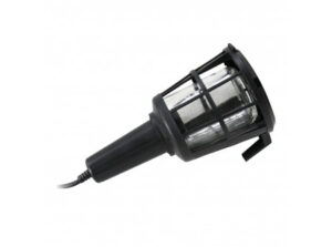 COMMEL Szerelőlámpa E27 60W 230V, műanyag ráccsal; H05RN-F 2x0,75/5m (cikksz.: 0885)