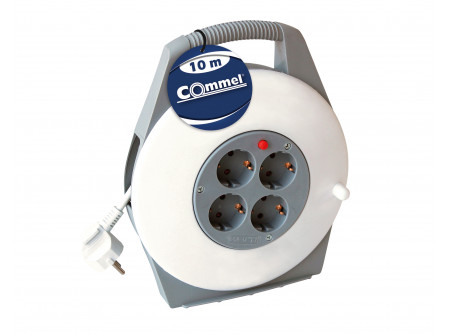COMMEL Kábel-box 16A 250V  3500W IP20; H05VV-F 3G1/10m (cikksz.: 0890)