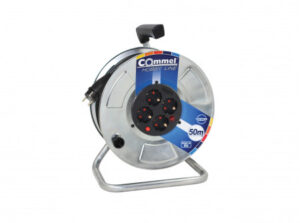 COMMEL Kábeldob Hobby Line  H05RR-F 3G2,5/40m - FÉM, 1f, 16A 250V  3500W IP20 (cikksz.: 0931)