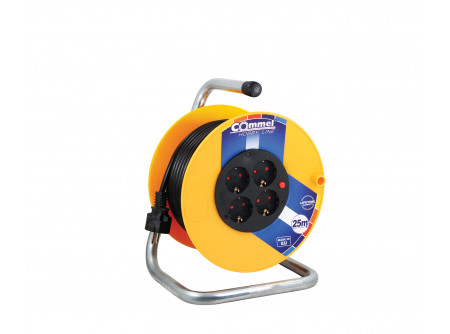 COMMEL Kábeldob Hobby Line  H05VV-F 3G1,5/25m - PVC, 1f, 16A 250V  3500W IP20 (cikksz.: 0955)