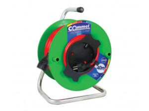 COMMEL Kábeldob Hobby Line  H05VV-F 3G1,5/50m - PVC (lengődugaljas kiv.), 1f, (cikksz.: 0992)