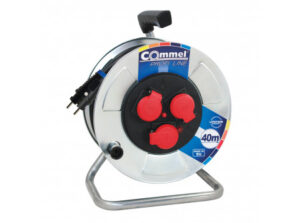 COMMEL Kábeldob  Profi Line  H05RR-F 3G1,5/25m - FÉM, 1f, 16A 250V  3500W IP44 (cikksz.: 200-342)