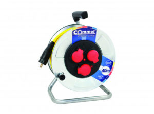 COMMEL Kábeldob  Profi Line  AT N07V3V3-F 3G1,5/40m - FÉM, 1f, 16A 250V  3500W IP44 (cikksz.: 200