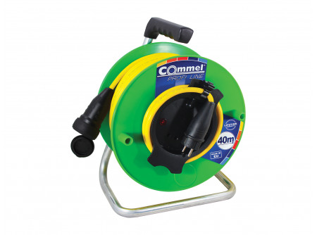 COMMEL Kábeldob  Profi Line  AT N07V3V3-F 3G1,5/40m - PVC (lengődugaljas kivitel), 1f, IP44 (cikk