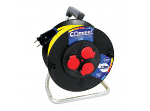 COMMEL Kábeldob  PL  AT N07V3V3-F 3G2,5/25m - PVC, 1f, 16A 250V  3500W IP44 (cikksz.: 200-371)