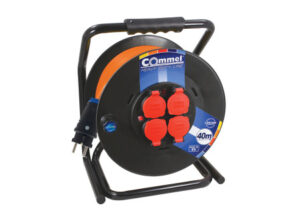 COMMEL Kábeldob  HDL H07BQ-F 3G1,5/50m - PVC, 1f,  16A 250V  3500W IP44 (cikksz.: 200-376)