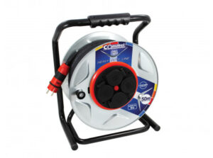 COMMEL Kábeldob  Heavy Duty Line  H07RN-F 3G1,5/50m - FÉM, 1f, Anti Twist, 3500W IP44 (cikksz.: 2