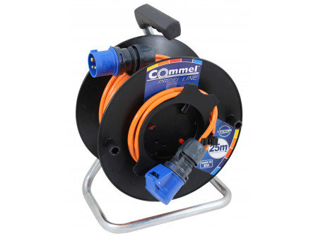 COMMEL Kábeldob  Profi Line  Marinflex 3G1,5/25m -  "Marinko" - PVC, 1f., IP44 (cikksz.: 200-397)