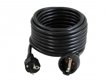 COMMEL Hosszabbító kábel 2P+F aljzat és dugvilla, 16A 250V 3500 W IP20; H05RR-F 3G2,5/ 20m (cikks