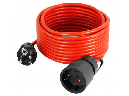 COMMEL Hosszabbító kábel 2P+F aljzat és dugvilla, 16A 250V  3500 W; H05VV-F 3G1,5 /20m (cikksz.: