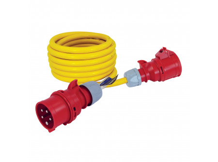 COMMEL Ipari Hosszabbító kábel 16A 400V  IP44; AT N07V3V3-F 5G2,5 / 20m (cikksz.: 221-103)