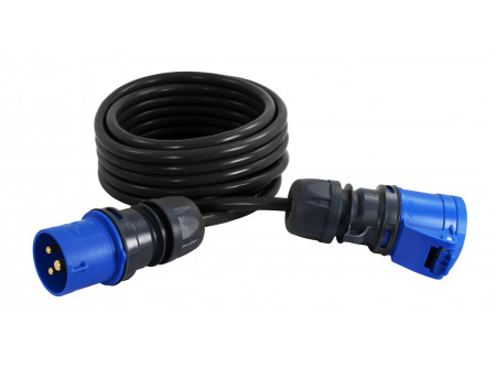 COMMEL Ipari Hosszabbító kábel 16A 250V  IP44; H07RN-F 3G2,5 / 20m (cikksz.: 221-323)