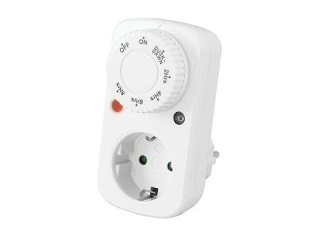 COMMEL Mechanikus időkapcsoló, alkonykapcsolóval, 230V  3500 W, IP44;  (cikksz.: 261-180)