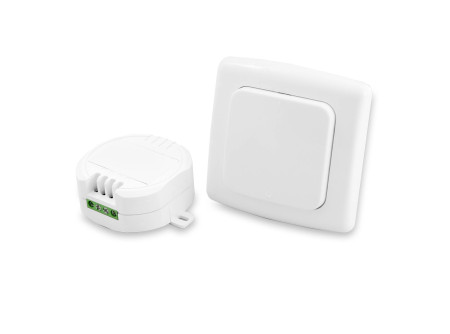 COMMEL Vezeték nélküli kapcsoló, 30m, max 1000W, 16A, fehér;  (cikksz.: 265-121)