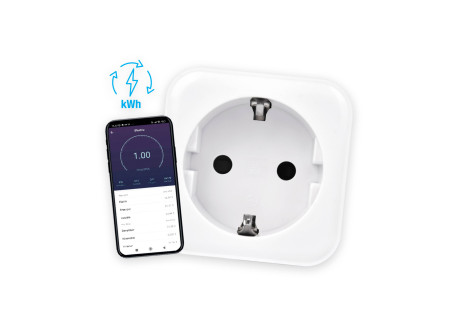 COMMEL WiFi-s, okos dugalj, fogyasztásmérővel 16A/3500W, 2,4GHz, 802.11b/g/n (cikksz.: 265-307)