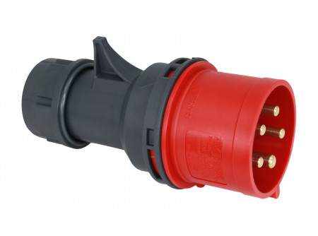 COMMEL Dfh-163 lengő dugvilla 4P 16A IP44;  (cikksz.: 280-101)