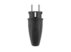 COMMEL Csatlakozó földelt dugvilla  16A 250V, gumi; ABL (cikksz.: 290-311)