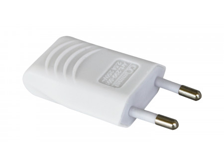 COMMEL Csatlakozó dugvilla EURO 2,5A 250V, fehér;  (cikksz.: 290-601)