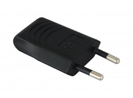 COMMEL Csatlakozó dugvilla EURO 2,5A 250V, fekete;  (cikksz.: 290-602)