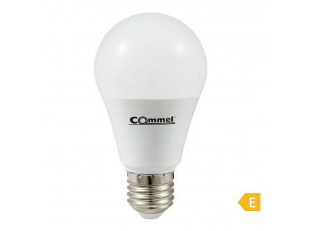 COMMEL LED izzó E27, 9W, 1050lm, A60, 6500K;  (cikksz.: 305-122)