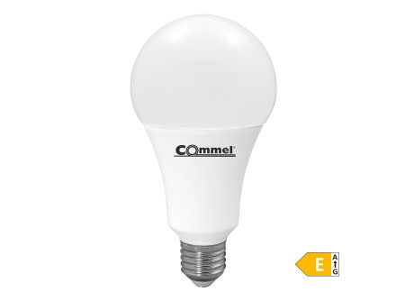 COMMEL LED izzó E27, 20W, 2500 lm, A80, 3000 K;  (cikksz.:305-718)