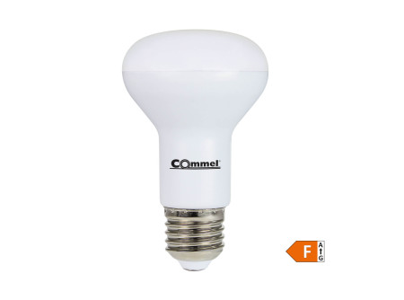 COMMEL LED izzó E27, 8W, 806 lm, R63, 3000 K;  (cikksz.:305-745)