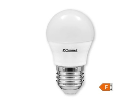 COMMEL LED izzó E27, 4.9W, 470lm, G45 kisgömb, 4000K;  (cikksz.:305-826)