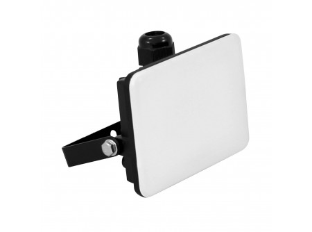 COMMEL LED reflektor, gyorscsatlakozóval, 10W, 4000K, 1000lm, IP65, fekete;  (cikksz.: 306-213)