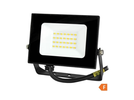 COMMEL LED reflektor Economy Line  20W, 4000K, 1600lm, IP65, fekete;  (cikksz.: 306-229)
