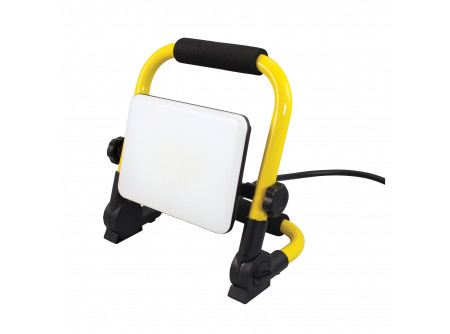COMMEL LED reflektor, állv., 30W, 6500K, IP44, 3200lm, H05RN-F 3G1/2,5m (cikksz.: 308-233)