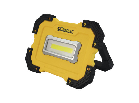 COMMEL LED reflektor tölthető akkumulátorral 10W, 1000lm, 6000K, IP44, 2000mAh (cikksz.: 308-312)