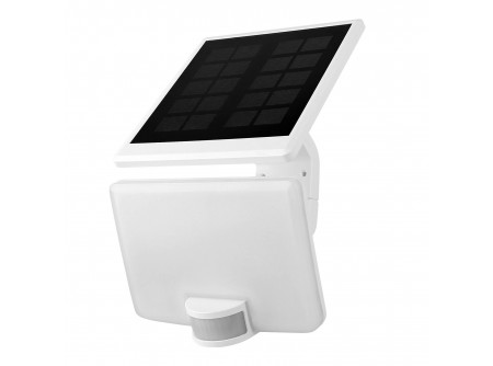 COMMEL LED napelemes (solar) reflektor 8W, 4000K, 800lm, IP65, fehér;  (cikksz.: 309-101)