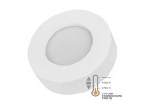 COMMEL LED panel 6W, kerek, fk.,állítható színhőm.,400lm,beép.driverrel;(cikksz.: 337-308)