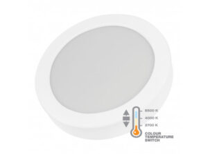 COMMEL LED panel 12W, kerek, fk.,állítható színhőm.,900lm,beép.driverrel;(cikksz.: 337-318)