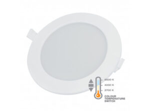 COMMEL LED panel 18W, kerek, sülly., állítható színhőm.,1500lm,beép.driverrel; (cikksz.: 337-324)
