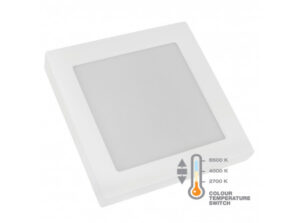 COMMEL LED panel 6W, négyzet, fk.,állítható színhőm.,400lm,beép.driverrel;(cikksz.: 337-408)