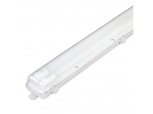 COMMEL Por- és páram. arm., LED csővel 2x22W, 150cm,2x2050lm, 230V,IP65, 6500K;(cikksz.: 344-619)