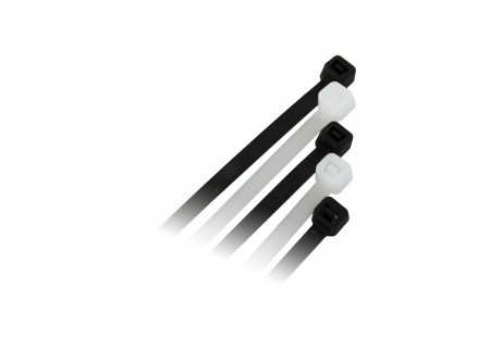 COMMEL Kábelkötegelő 2.5 x 100mm fehér, 100db/csomag;  (cikksz.: 365-101)