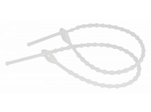 COMMEL Kábelkötegelő, oldható, fehér, 120mm, 100db/csomag;  (cikksz.: 365-151)