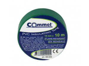 COMMEL Szigetelő szalag 19mm x 10m, zöld;  (cikksz.: 365-656)
