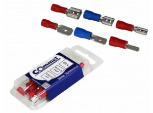 COMMEL Szigetelt csúszósaru - csap, 1.5mm2, 2,8mm, 25db/csomag;  (cikksz.: 365-811)